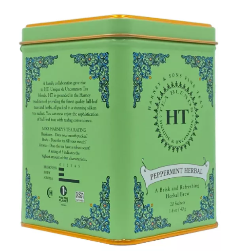 peppermint tea target harney and sons tin