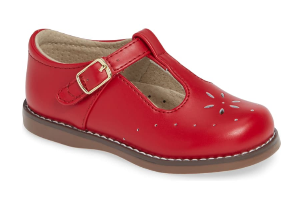 girls red mary jane shoes