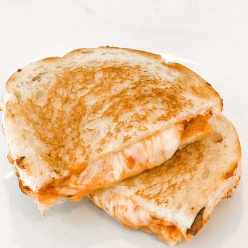 grilled cheese pizza sandwich