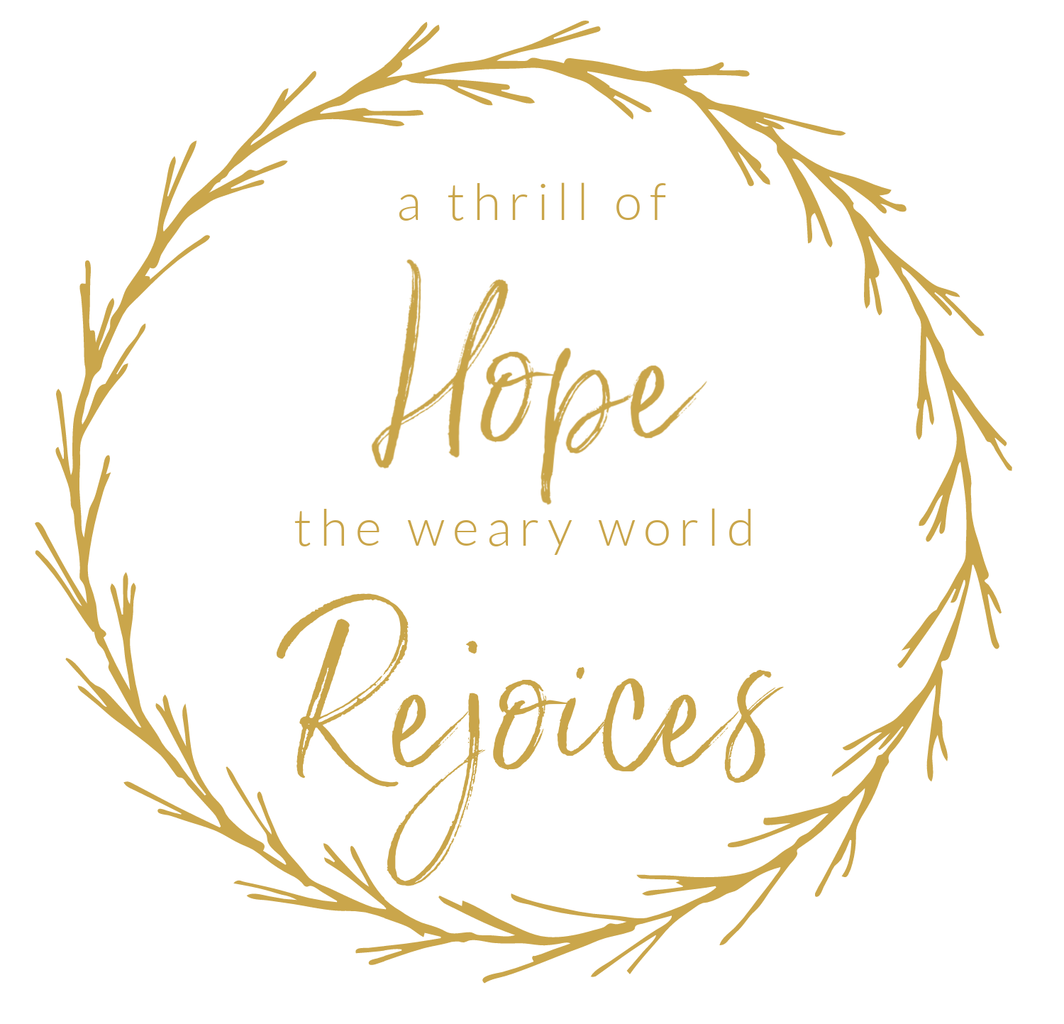 A thrill of hope the weary world rejoices sign  I  Christmas  I  Christmas decor  I  Christmas sign  I  O holy night  I  home and living